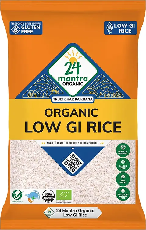24 Mantra Organic Low Gi Rice 10Lbs