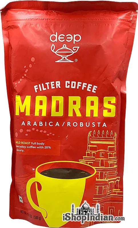 Deep Filter Coffee Madras - Arabica/robusta 1Pack