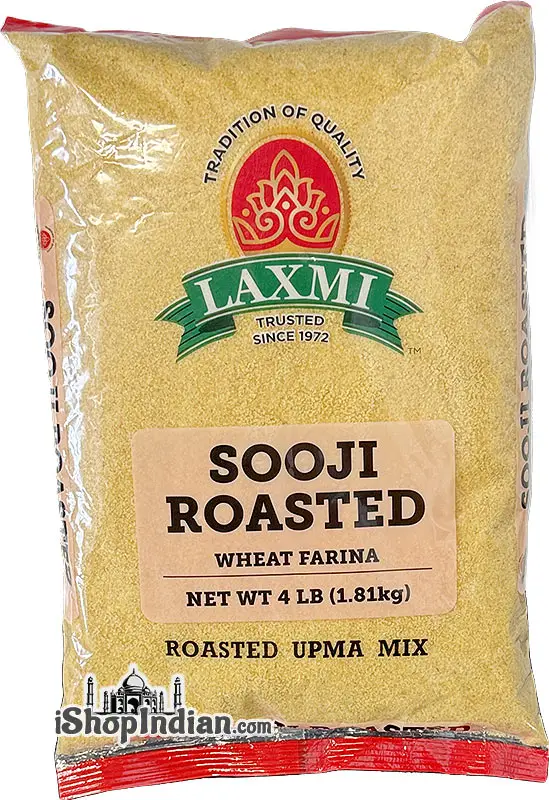 Laxmi Sooji Roasted - Roasted Upma Mix 4Lbs