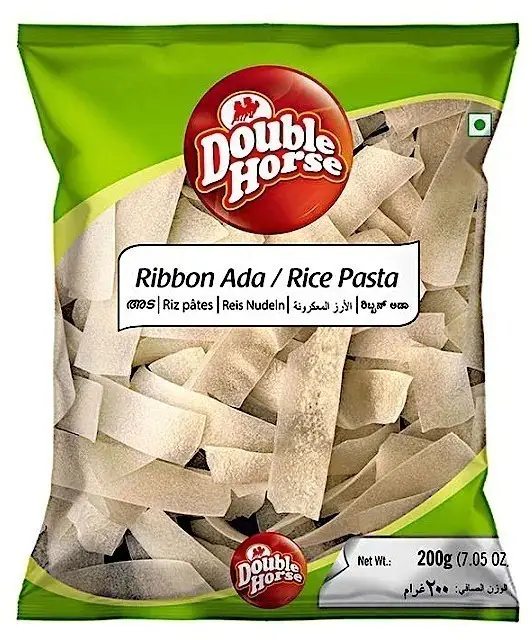 Double Horse Ribbon Ada / Rice Pasta 200Gm