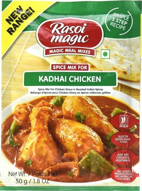 Rasoi Magic Kadhai Chicken Spice Mix 50Gm