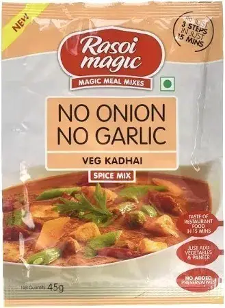 Rasoi Magic Veg Kadhai Mix - No Onion  No Garlic 1Pack
