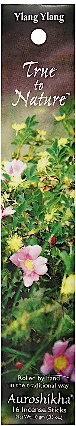Auroshikha - True To Nature - Ylang Ylang Incense Sticks 1Pack