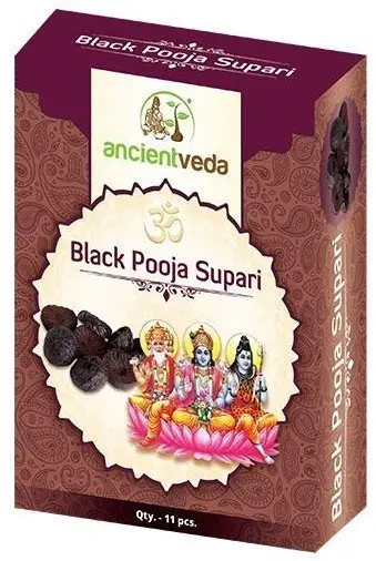 Ancient Veda Black Pooja Supari 1Pack