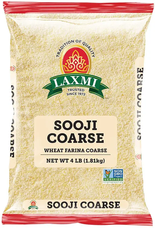 Laxmi Sooji - Coarse - Wheat Farina 64Oz