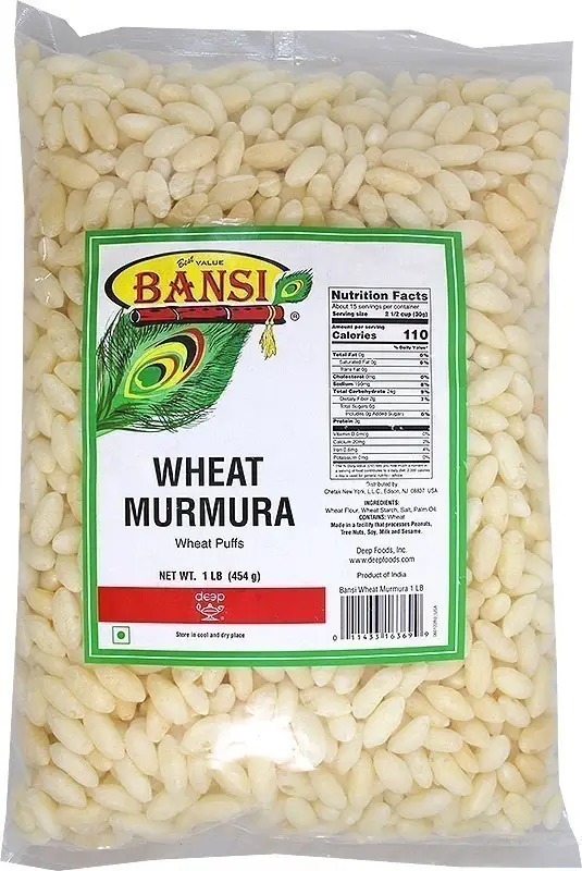 Bansi Wheat Murmura (wheat Puffs) 454Gm