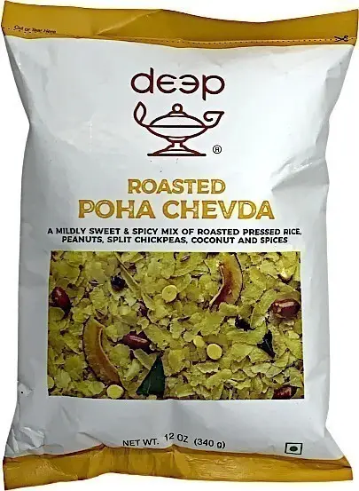 Deep Roasted Poha Chevda 12Oz