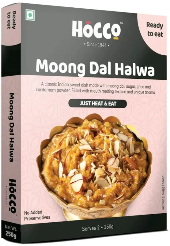 Hocco Moong Dal Halwa (ready-to-eat) 1Pack