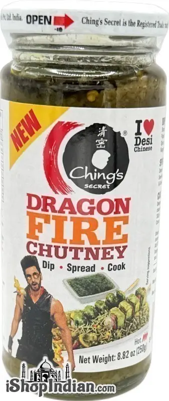Ching's Secret Dragon Fire Chutney 250Gm