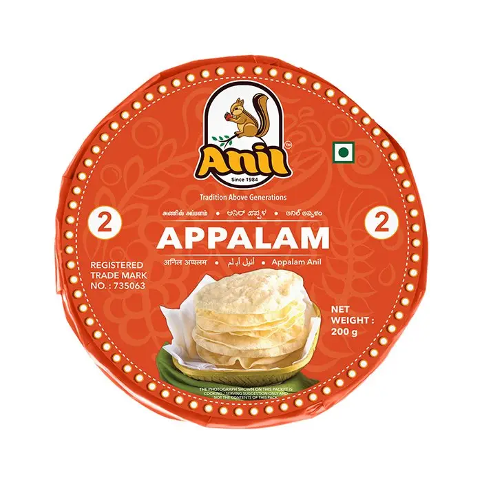 Anil Fryums - Appalam 200Gm