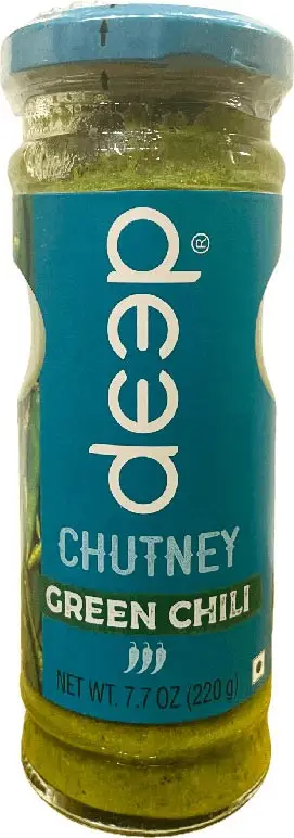 Deep Green Chili Chutney 220Gm