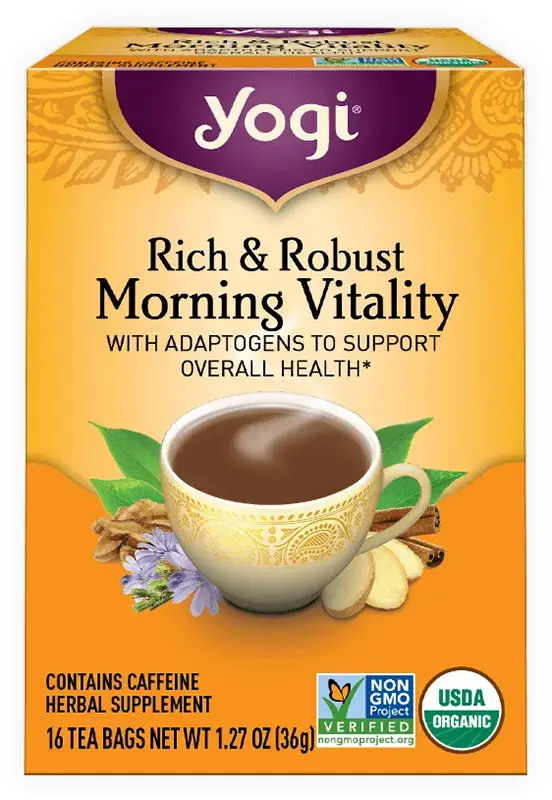 Yogi Rich & Robust Morning Vitality Tea 1Pack