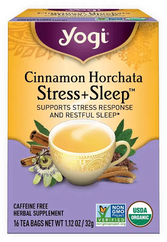Yogi Cinnamon Horchata Stress + Sleep Tea 1Pack