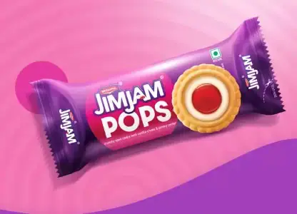 Britannia Jim Jam Pops Cookies 2.47Oz