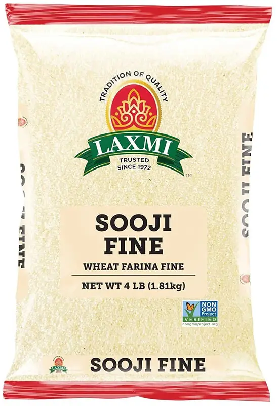Laxmi Sooji Fine - Wheat Farina 4Lbs