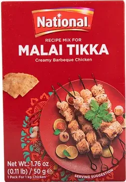 National Malai Tikka Recipe Mix 50Gm