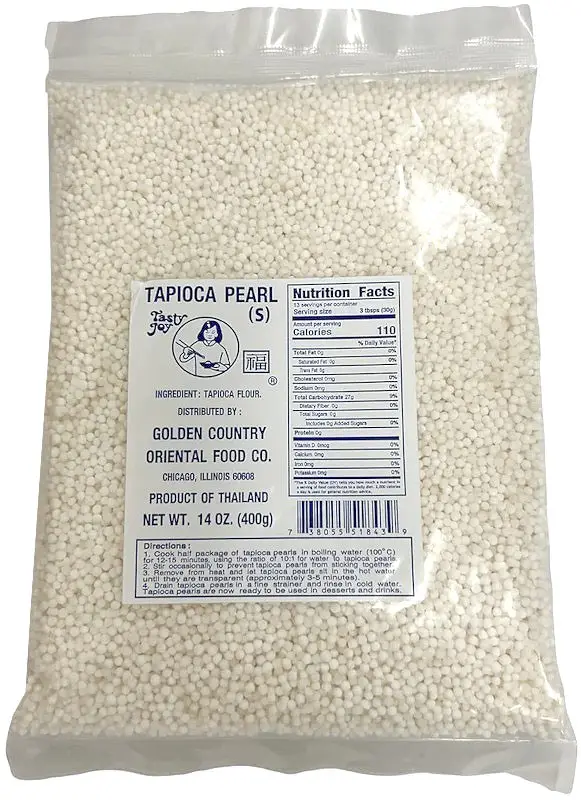 Tasty Joy Tapioca Pearls - Sabudana Small 1Pack