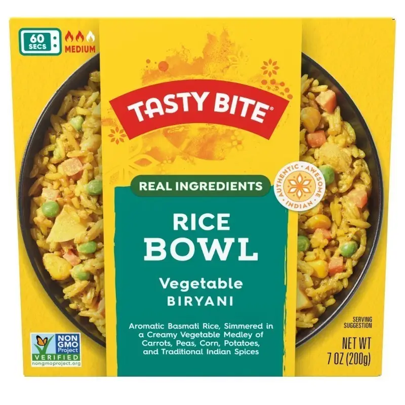 Tasty Bite Rice Bowl - Vegetable Biryani 7Oz