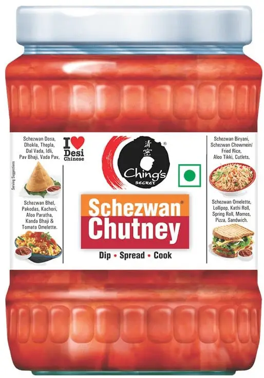 Ching's Secret Schezwan Chutney - Family Pack 600Gm