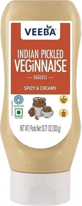 Veeba Indian Pickled Veginnaise (eggless) 300Gm
