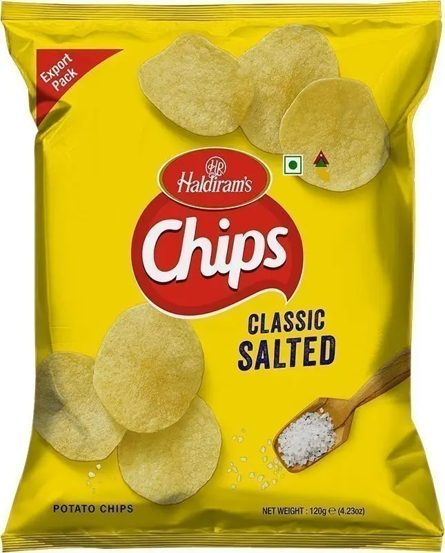 Haldiram's Chips - Classic Salted 4.23Oz