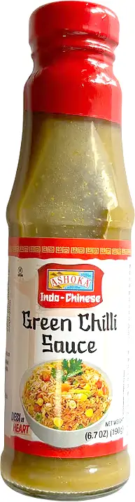 Ashoka Indo Chinese Green Chilli Sauce 190Gm