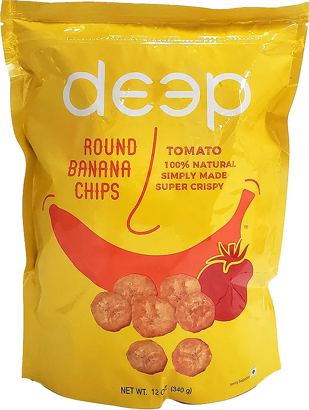 Deep Round Banana Chips - Tomato 1Pack