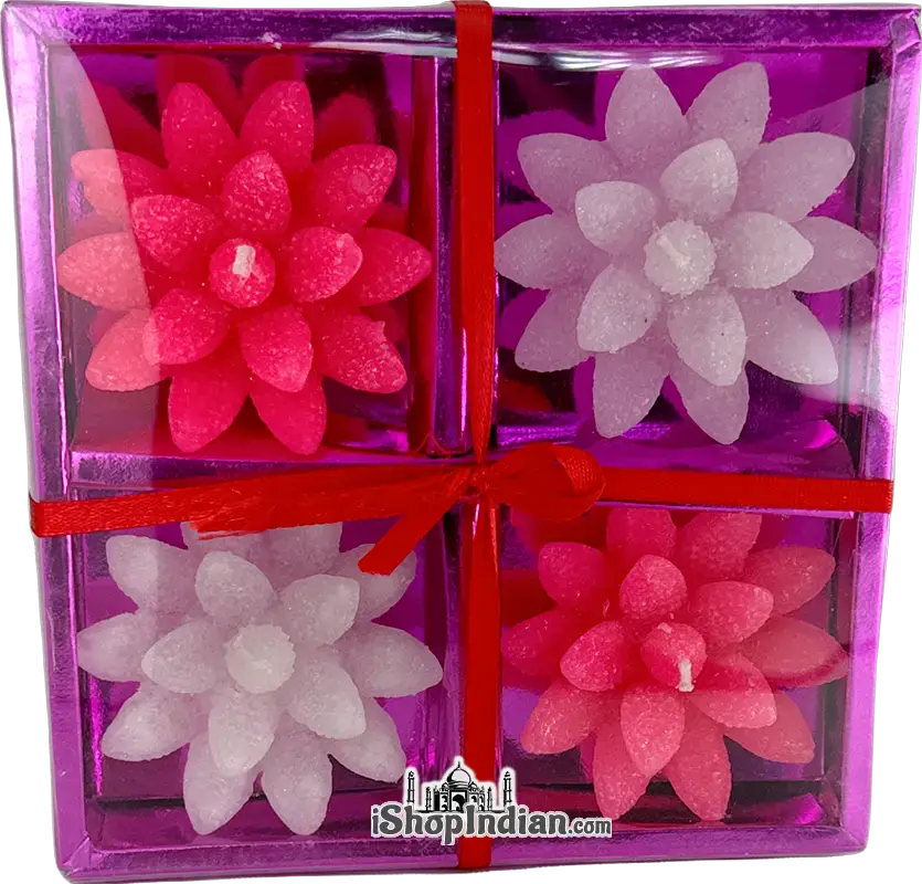 Floating Lotus Diya 4Pack