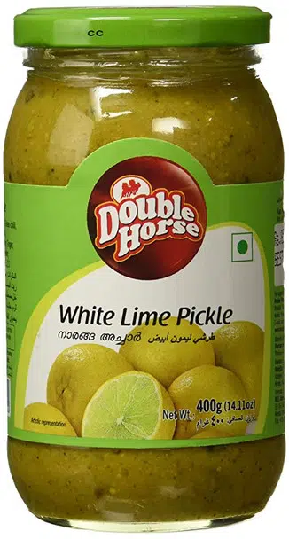 Double Horse White Lime Pickle 400Gm