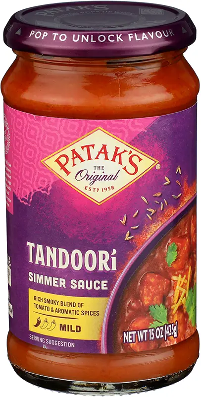 Patak's Tandoori Simmer Sauce (mild) 15Oz