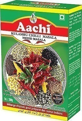 Aachi Kulambu Chilly Masala - Mixed Masala 1Pack