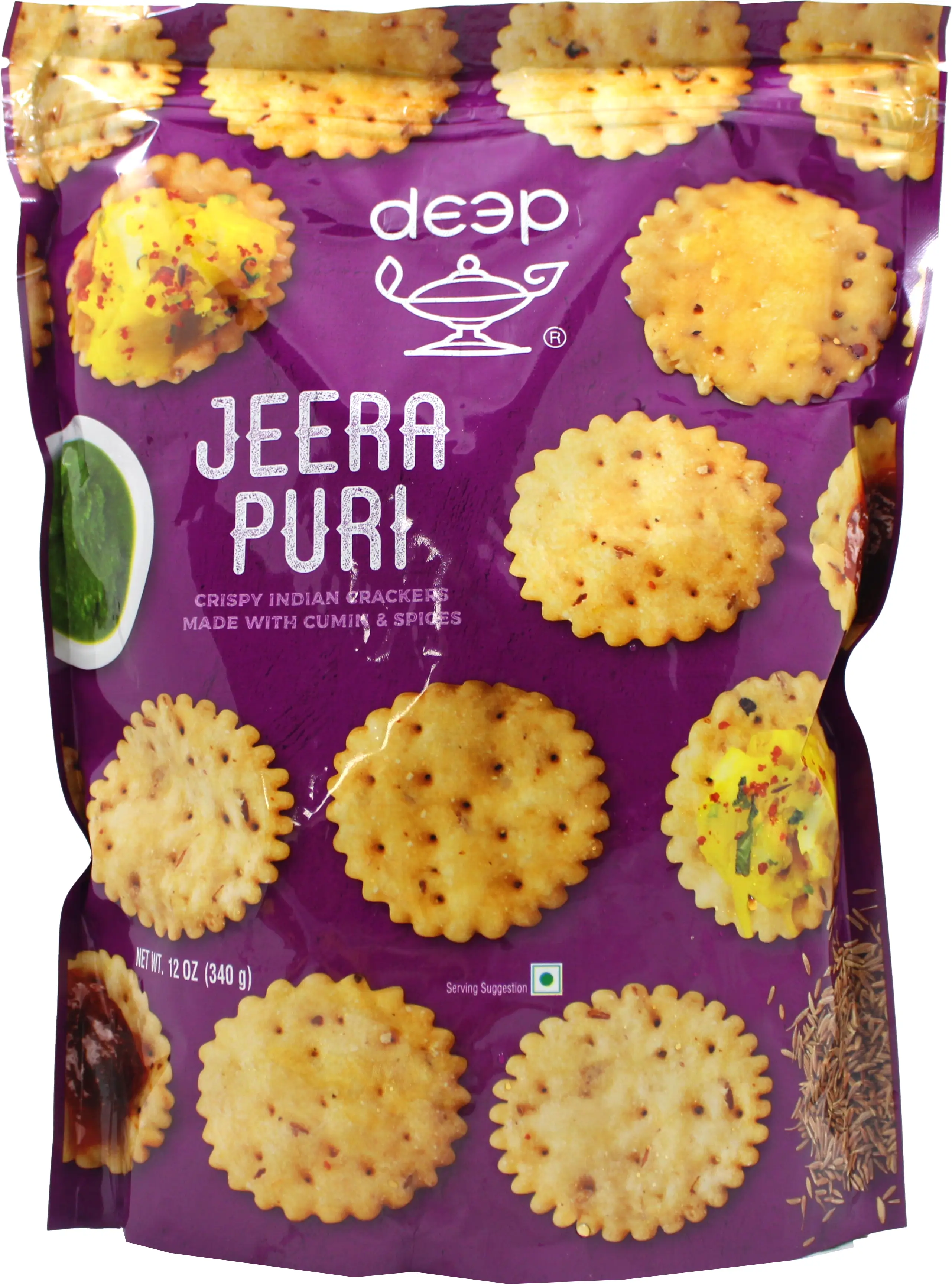 Deep Jeera Puri 340Gm