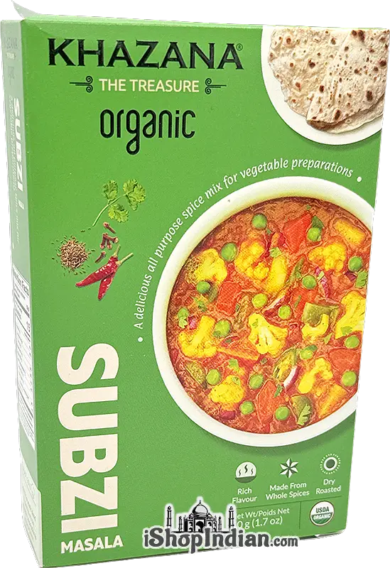 Khazana Organic Subzi Masala 1Pack