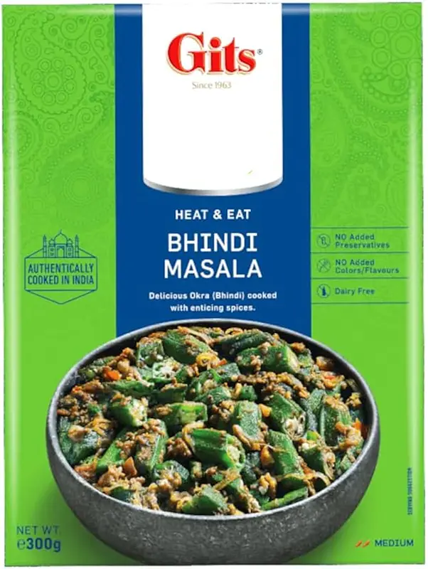 Gits Bhindi Masala (ready-to-eat) 300Gm