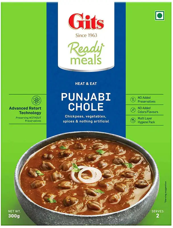 Gits Punjabi Chole (ready-to-eat) 300Gm