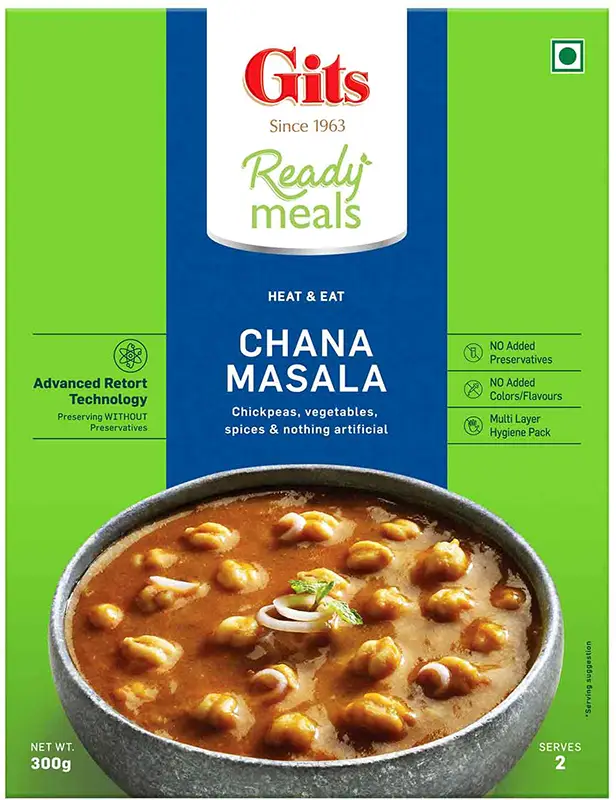 Gits Chana Masala (ready-to-eat) 300Gm