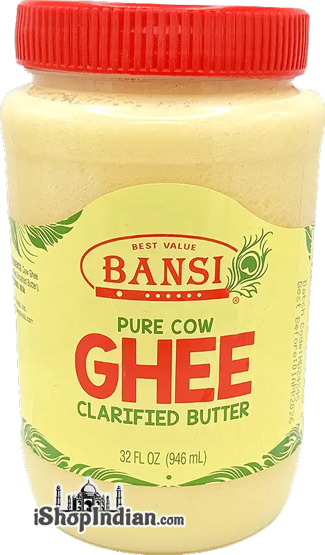 Bansi Pure Cow Ghee 32Oz