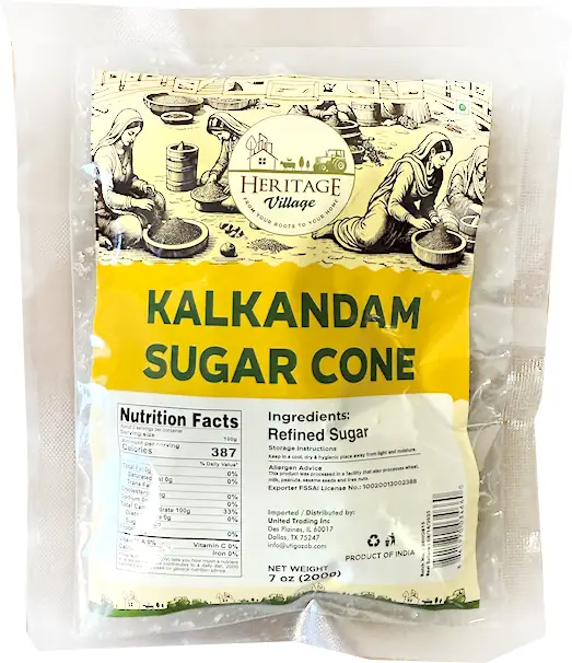 Heritage Village Kalkandam Sugar Cone 1Pack