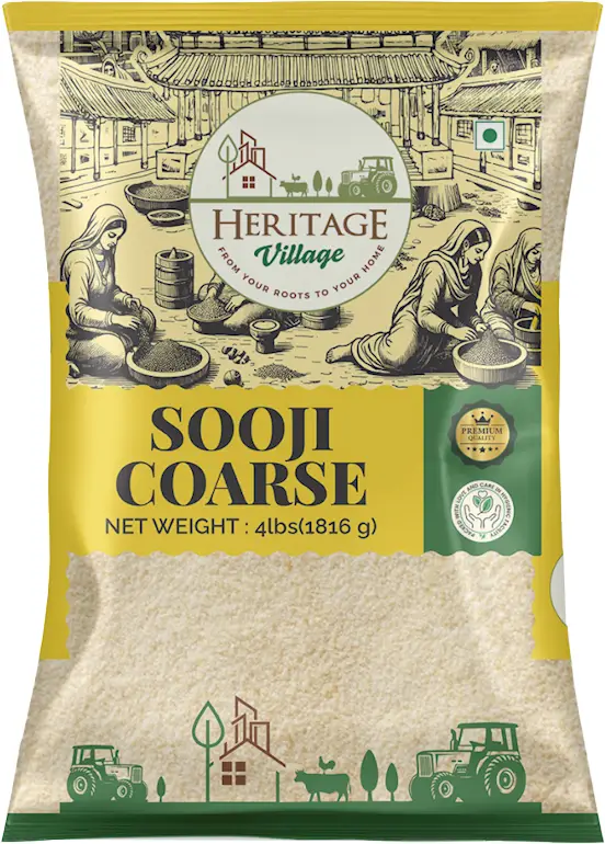 Heritage Village Sooji Coarse 4Lbs