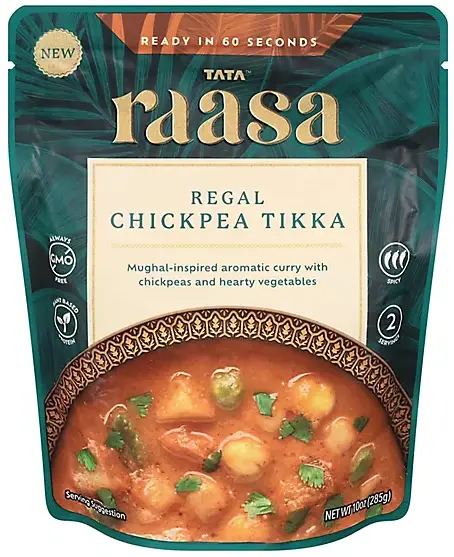 Tata Raasa Regal Chickpea Tikka (ready-to-eat) 1Pack