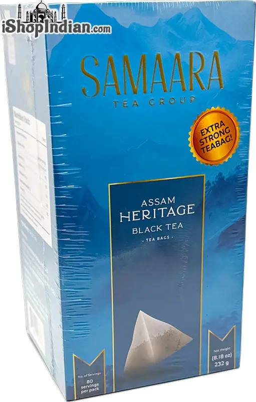 Samaara Assam Heritage Black Tea Bags 80Count