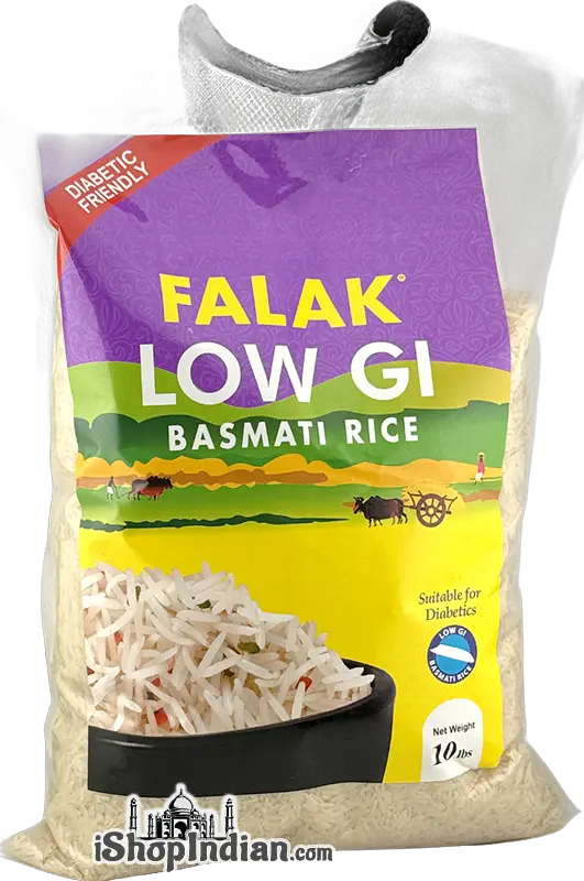 Falak Low Gi Basmati Rice 10Lbs