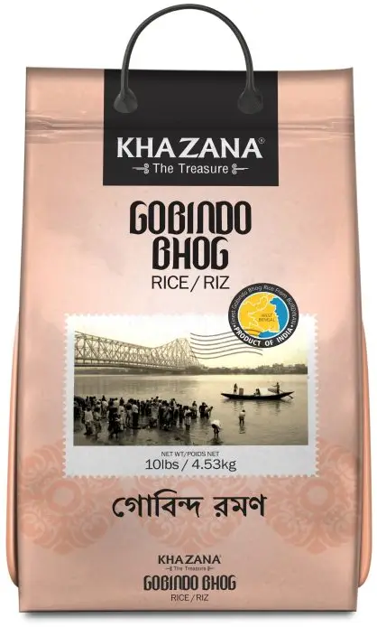 Khazana Gobindo Bhog Rice 10Lbs