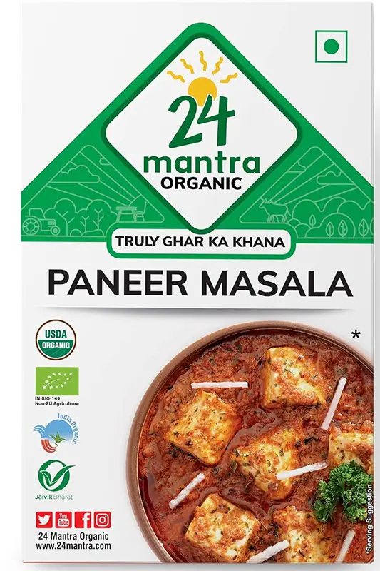 24 Mantra Organic Paneer Masala 1Pack