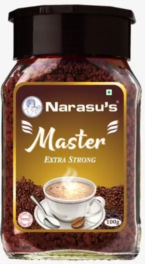 Narasu's Master Extra Strong Instant Coffee With Chicory 100Gm
