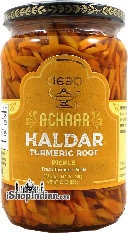 Deep Amba Haldar (fresh Turmeric) Pickle 23Oz