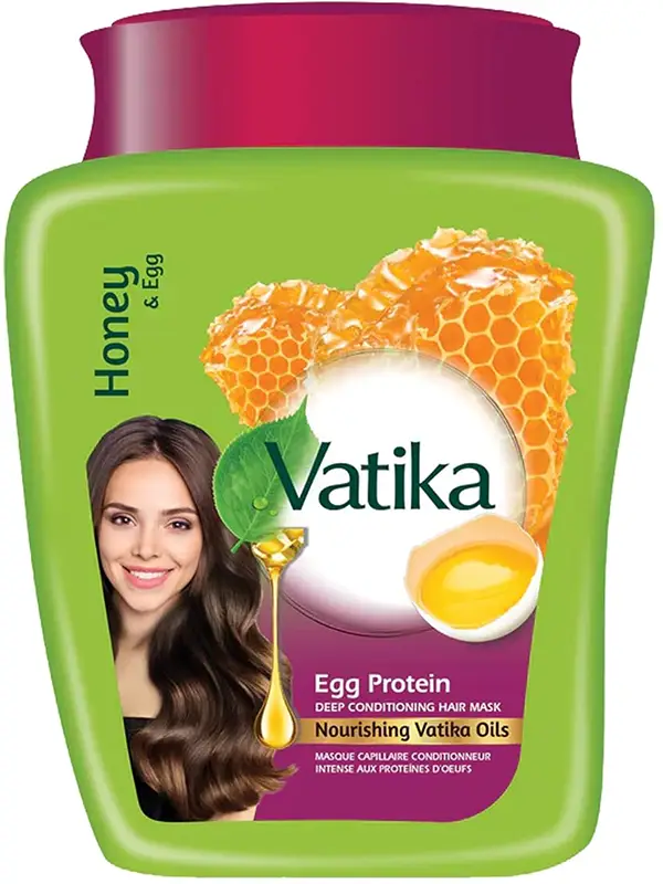 Dabur Vatika Egg Protein Deep Conditioning Hair Mask - Honey & Egg 1Kg