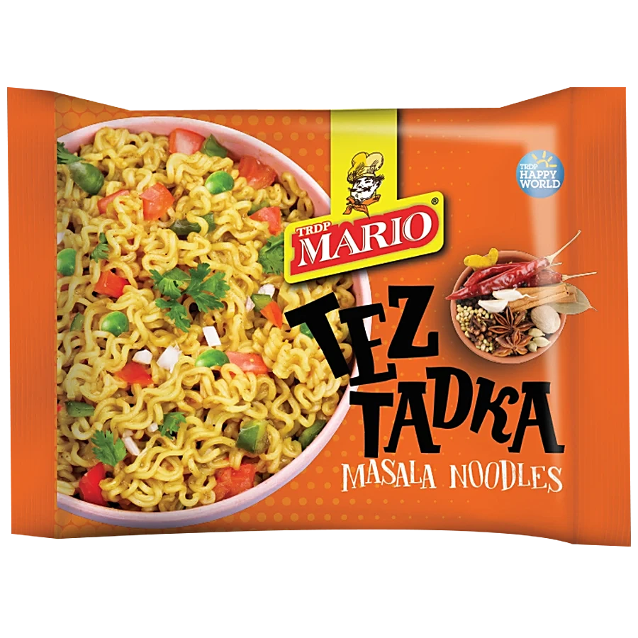 Mario Tez Tadka Masala Noodles 85Gm