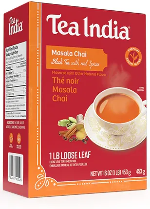 Tea India Masala Chai Loose Leaf 1Lbs