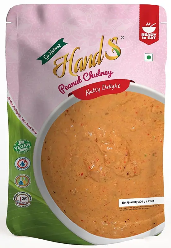 Hands Peanut Chutney - Nutty Delight 1Pack